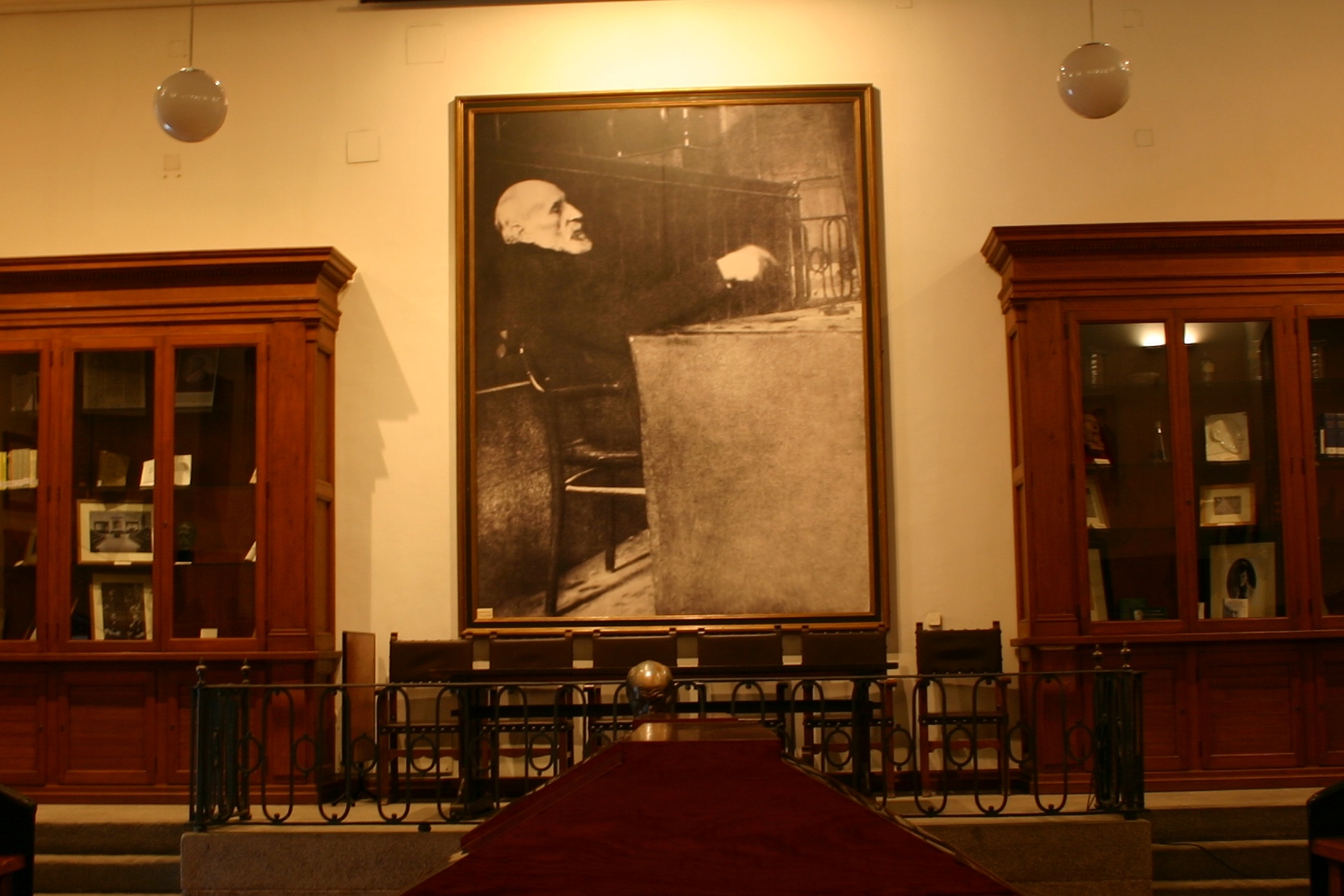Aula de Cajal, Ilustre Colegio Oficial de Médicos de Madrid, Madrid - 03.JPG